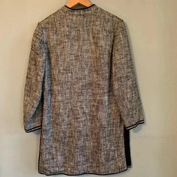 Vintage Nicholas Ungar tweed tunic jacket - Picture 2 of 7